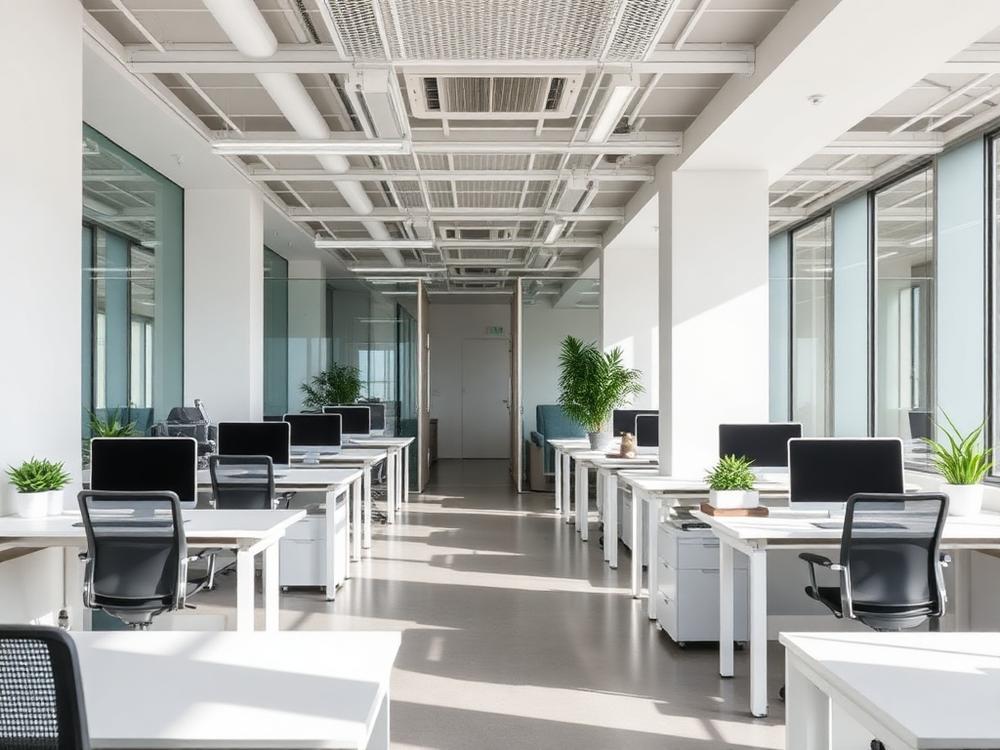 Limpeza Comercial — interior limpo e organizado